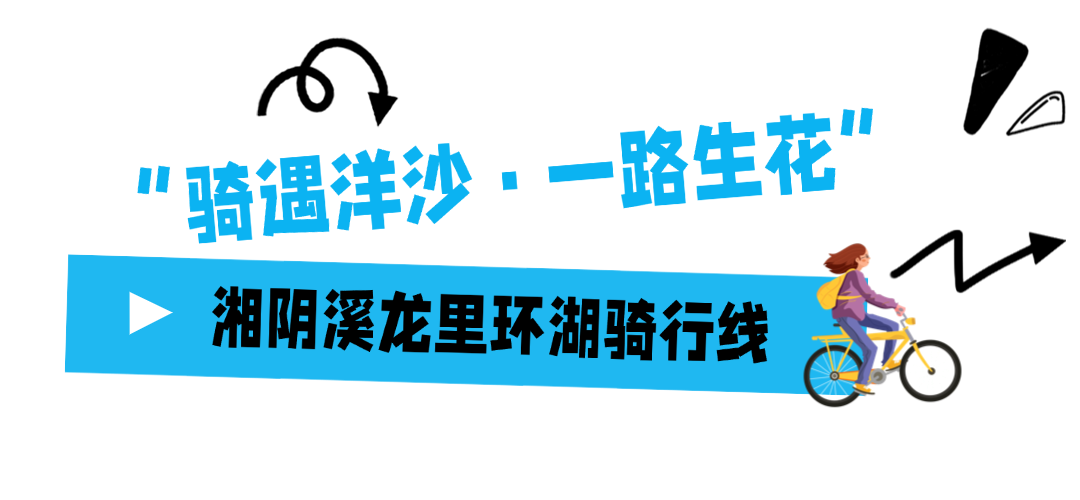 周末别再躺了!岳阳这6条骑行线路,每一条都美到心坎里