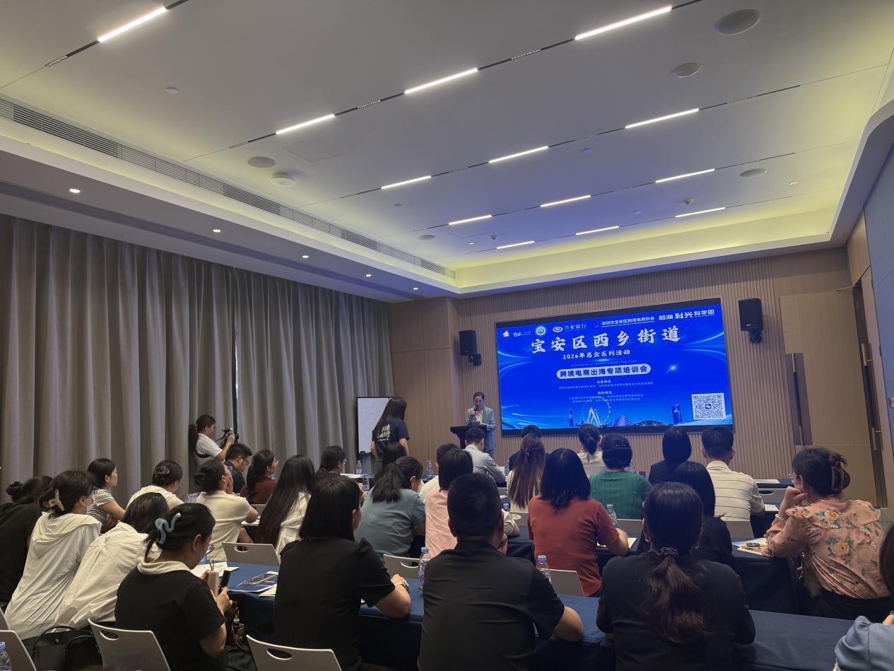 西乡街道举办跨境电商出海专项培训会 助力企业“扬帆远航”