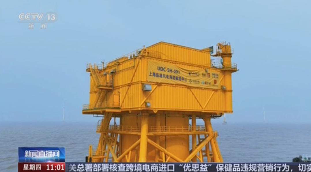 图:上海海底数据中心舱体相关画面 来源:央视网
