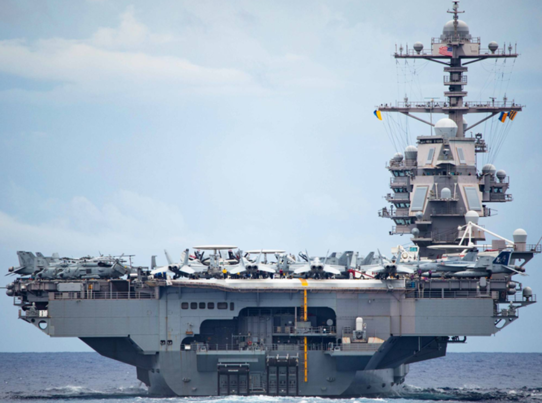US Navy Weighs Renaming Ford-Class Carrier No. 4 After Trump, Sparking Nationwide Debate