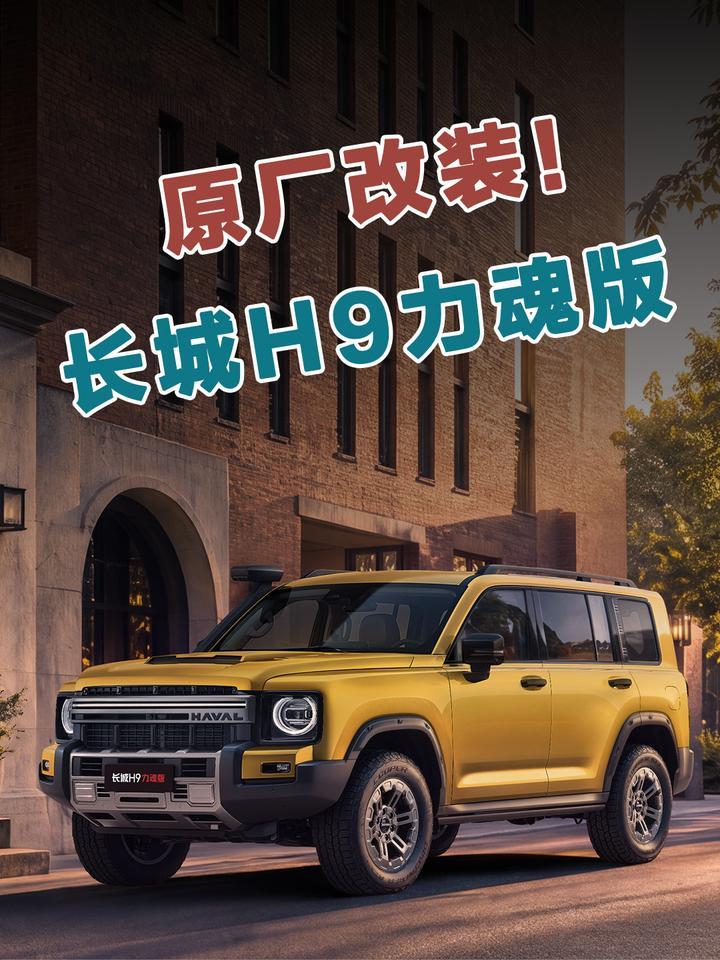 原厂自带三把锁+AT胎，长城H9力魂版提车就“毕业”