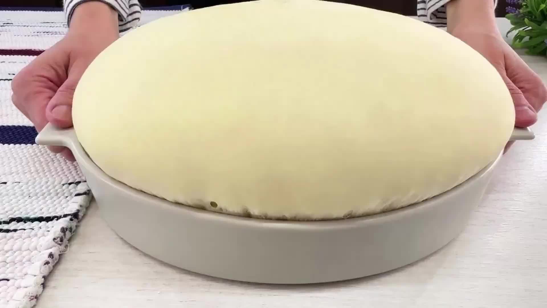 西班牙朋友教我做的欧式面包，真的好简单，难怪老外天天吃