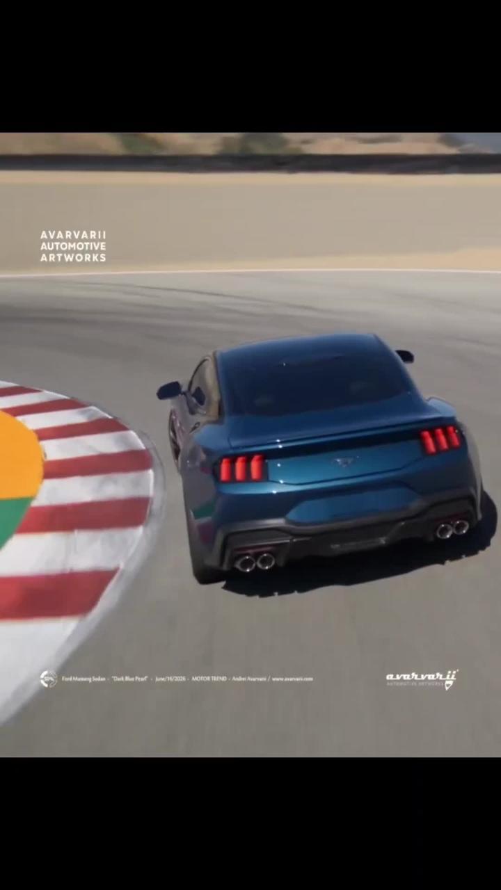 全新福特mustang四门版来啦