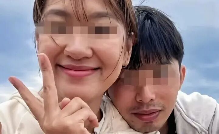 张浪和越南女友 （视频截图）