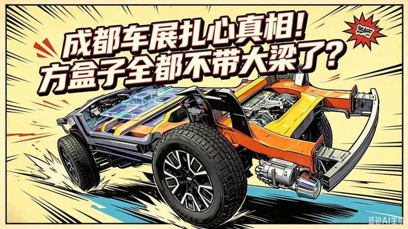 成都车展扎心真相！方盒子全都不带大梁了