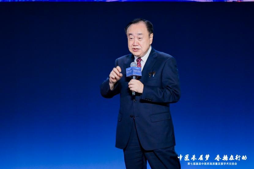 中国工程院院士、中国抗癌学会理事长樊代明做主旨演讲。主办方图