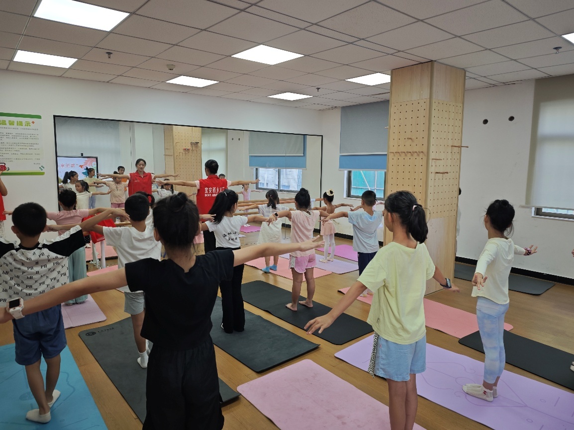 舞悦童心,减压赋能——渔业社区开展儿童青少年舞蹈减压公益课堂