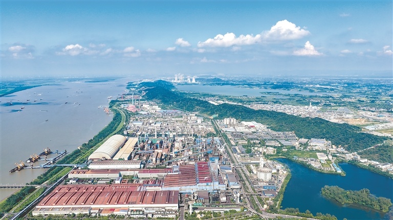 湖口高新技术产业园区。 (湖口县融媒体中心供图)