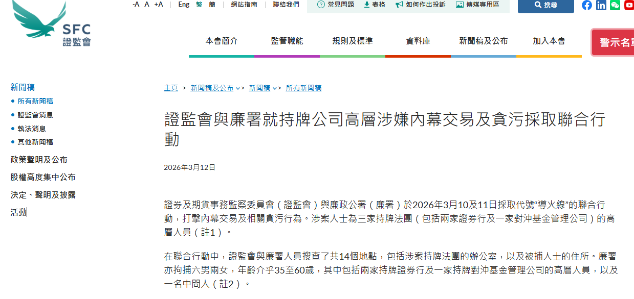 图源：香港证监会