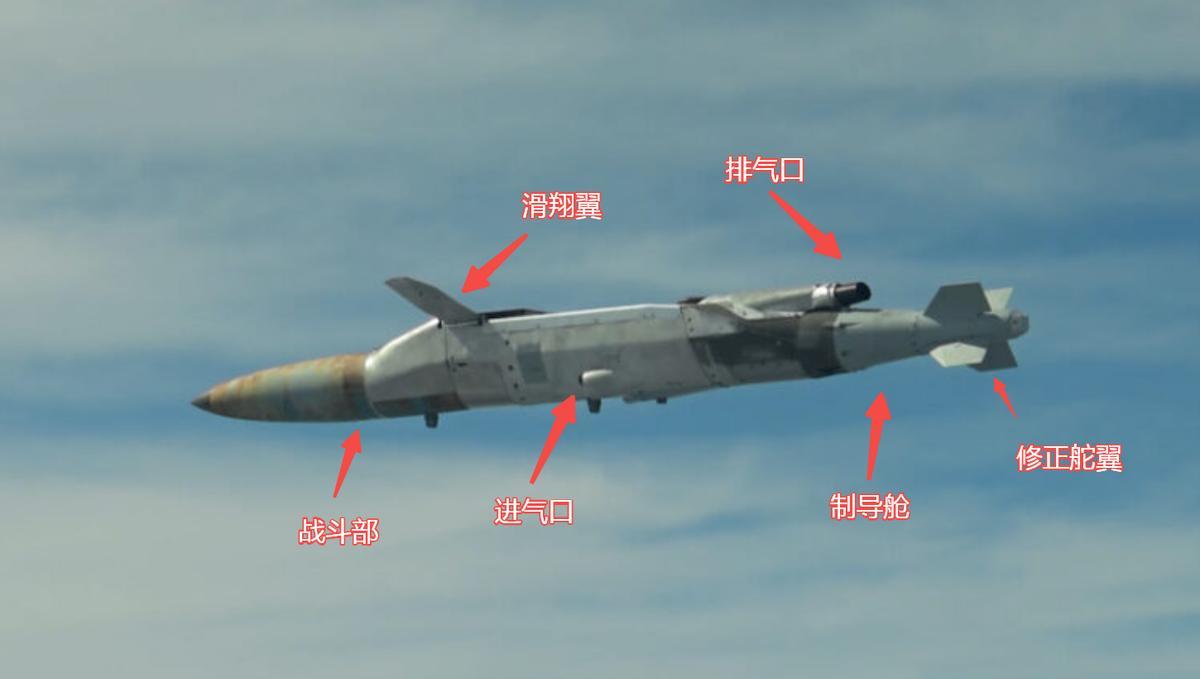 【JDAM-LR涡喷增程制导炸弹】