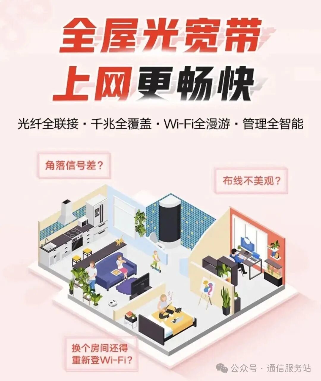 双宽带打包全家通信!中国联通给出千兆市场新解法