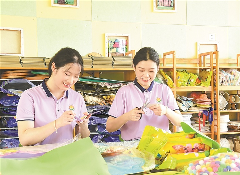 精心准备迎开学（图）