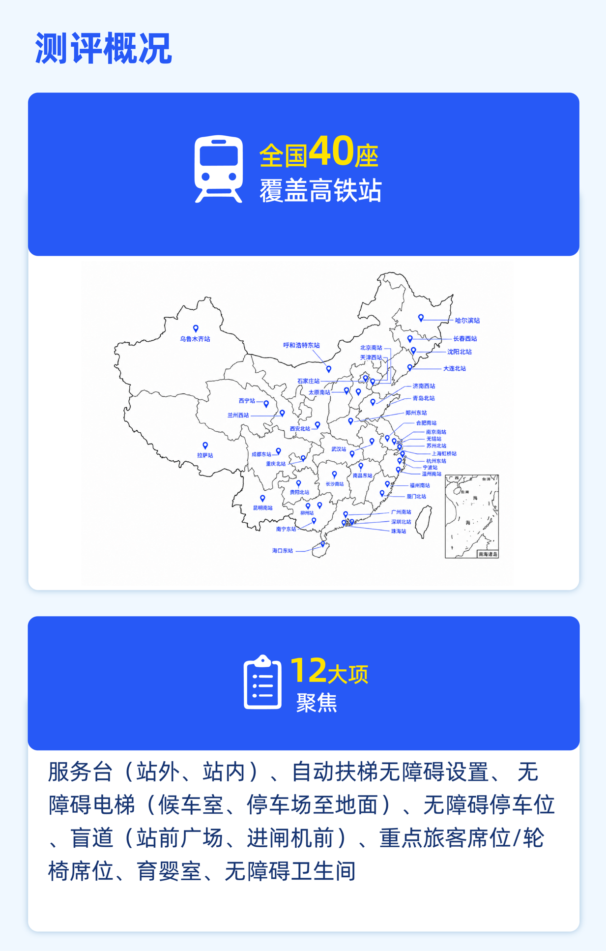 首次全国高铁站无障碍测评出炉：八成认可度背后，设施合规率不足五成