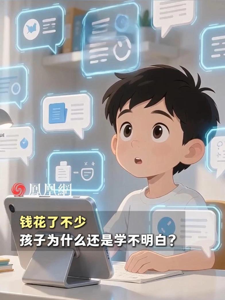 花几千块买学习机，孩子为什么还是学不明白？cr：@凰家评测 #开学请指教 #科大讯飞AI学习机 #开学