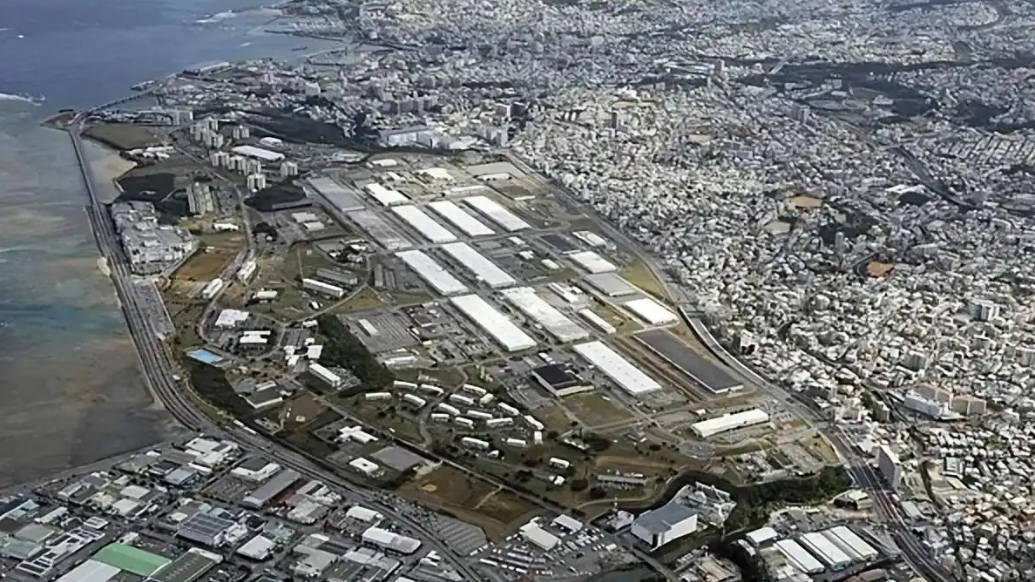 △日本冲绳美军基地（资料图）