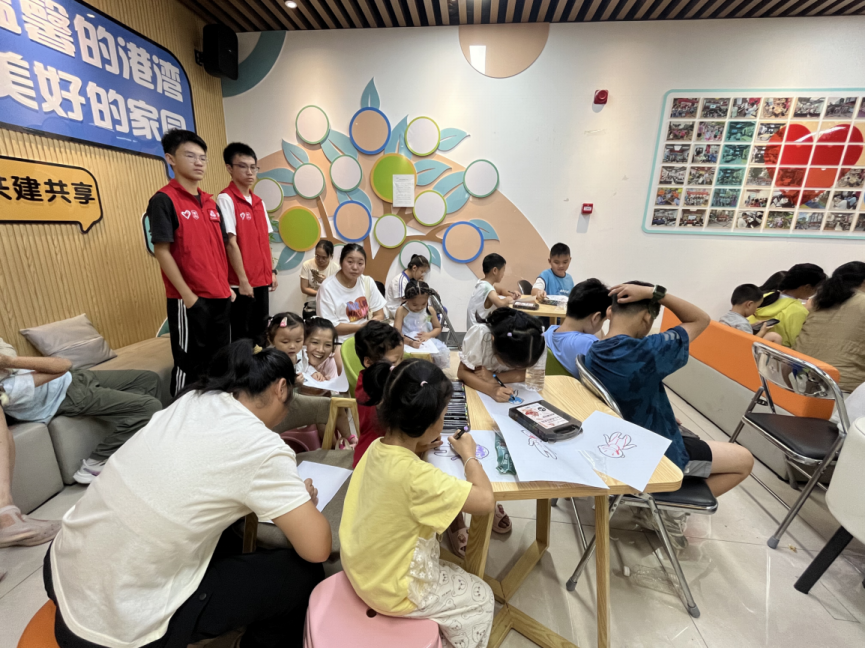西乡街道铁岗社区开展“护苗行动・安全童行”儿童青少年情绪压力调节活动