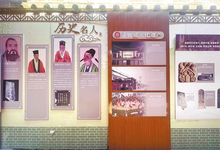 燕堂书斋里的历史名人。