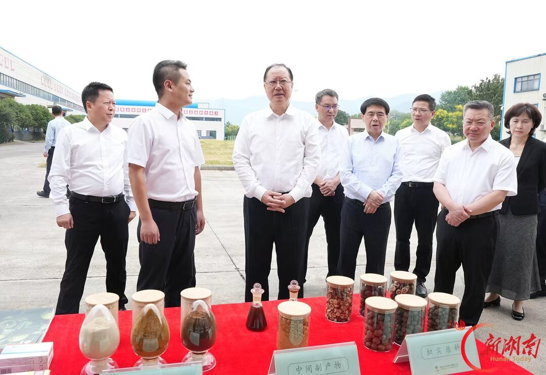 毛伟明在继源科技调研。