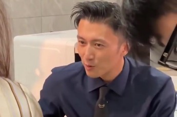 谢霆锋现身青岛，赴海尔总部谈合作