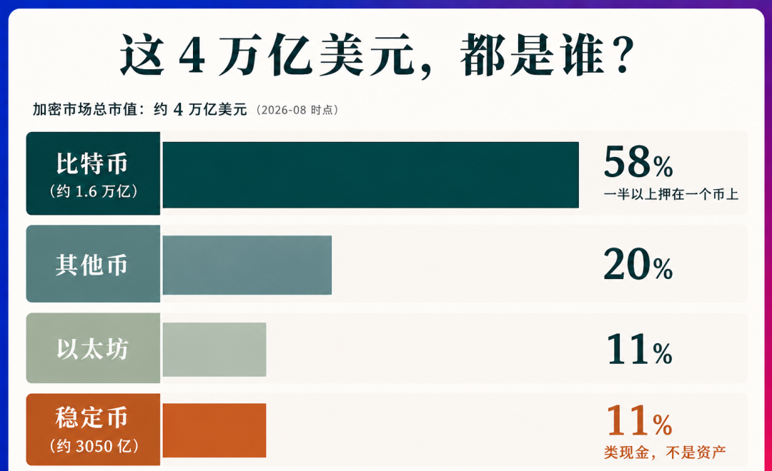 这 4 万亿好意思元，齐是谁？