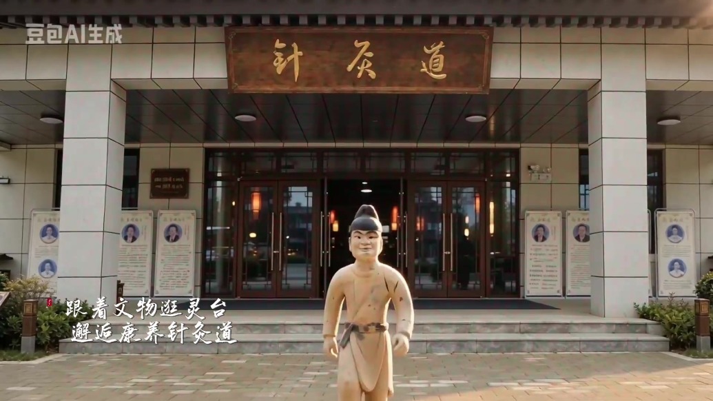 跟着文物游甘肃灵台　邂逅康养针灸道