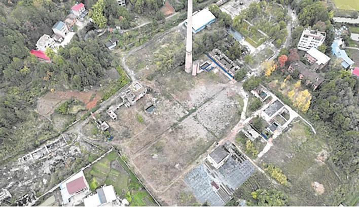 建始县改造前的工业厂区