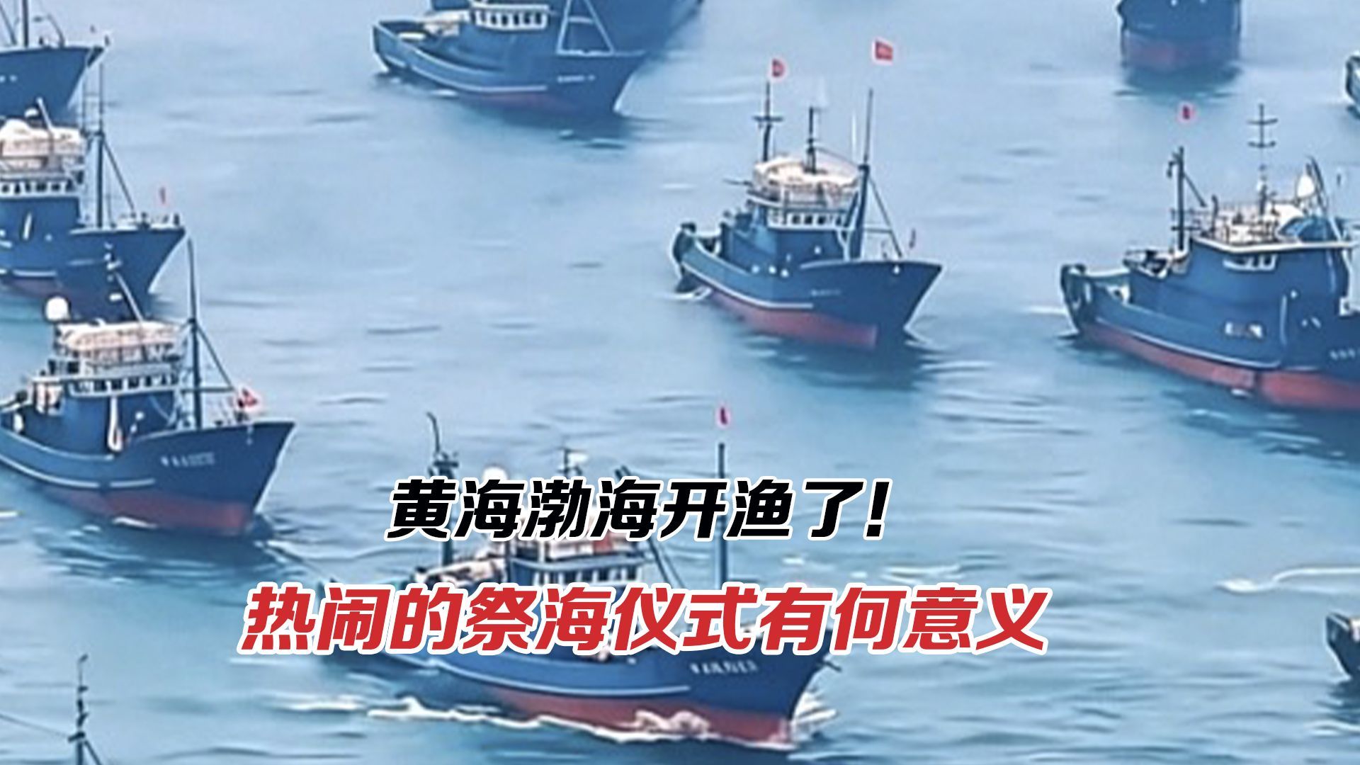 黄海渤海开渔了！热闹的祭海仪式有何意义？