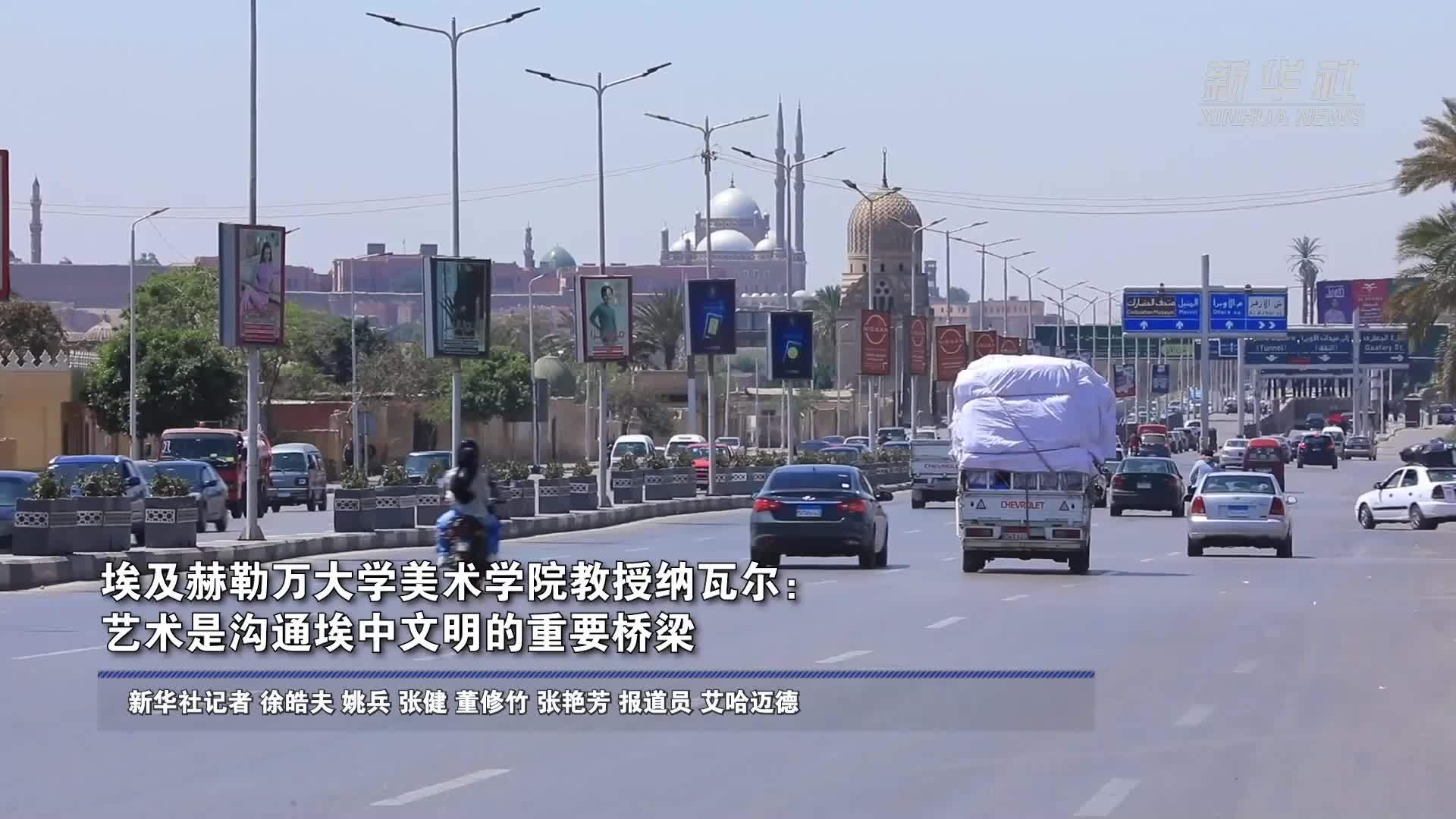埃及赫勒万大学美术学院教授纳瓦尔：艺术是沟通埃中文明的重要桥梁