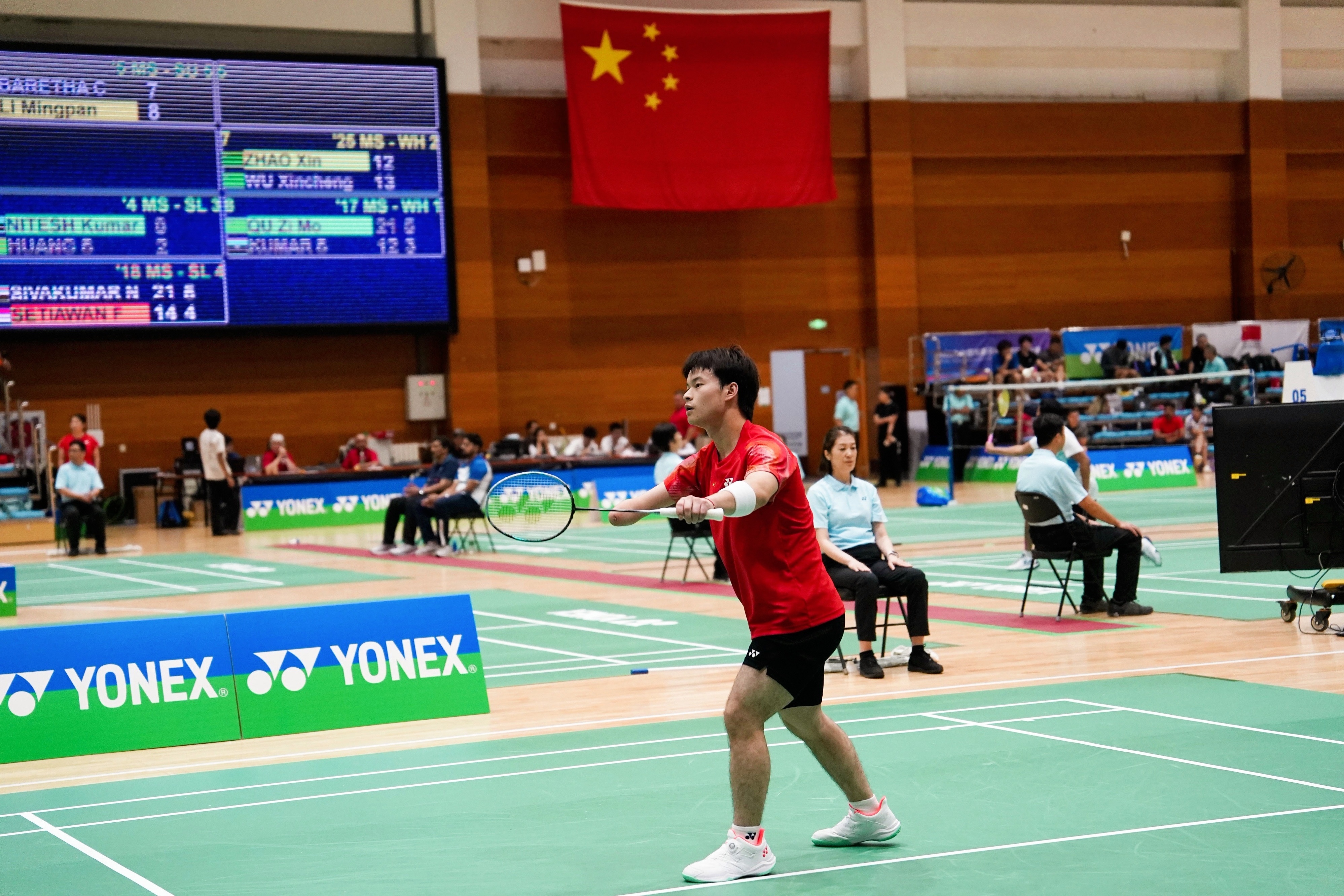 2026年中国残奥羽毛球国际积分赛举行 中国选手以赛代练备战亚残运会