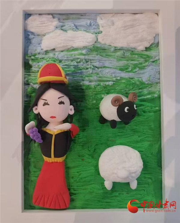 高杰的面塑作品