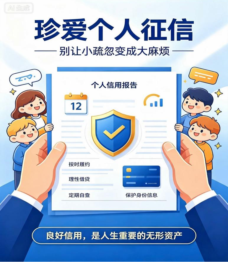 珍爱个人信用 守护您的“经济身份证”