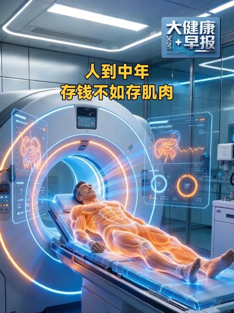 人到中年，存钱不如存肌肉