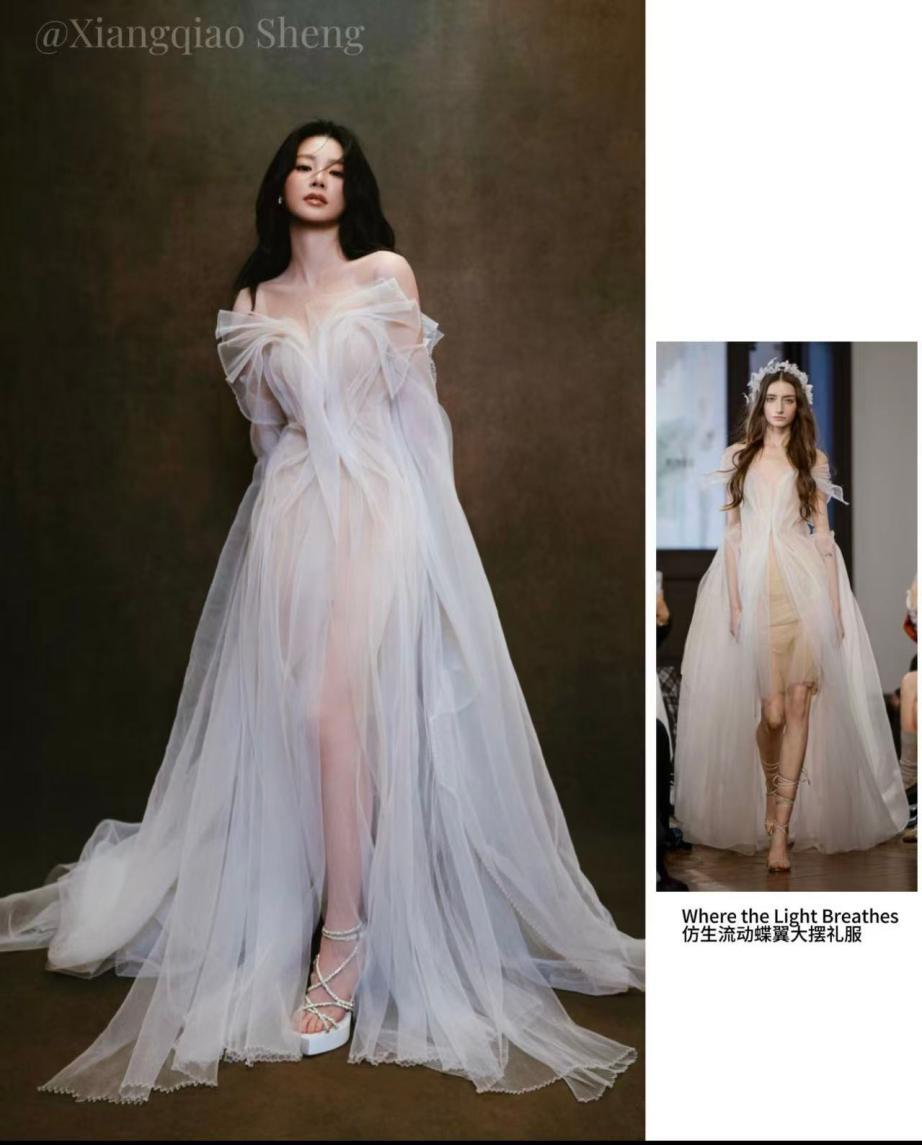 (第26届青岛时装周奥帆中心会场发布品牌:Xiangqiao Sheng)