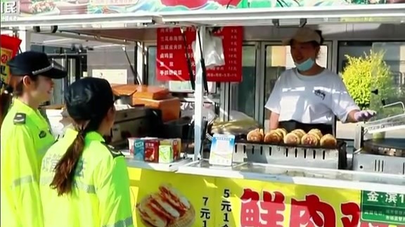 一车一牌溯源可查　金川区早餐摊点管理再升级