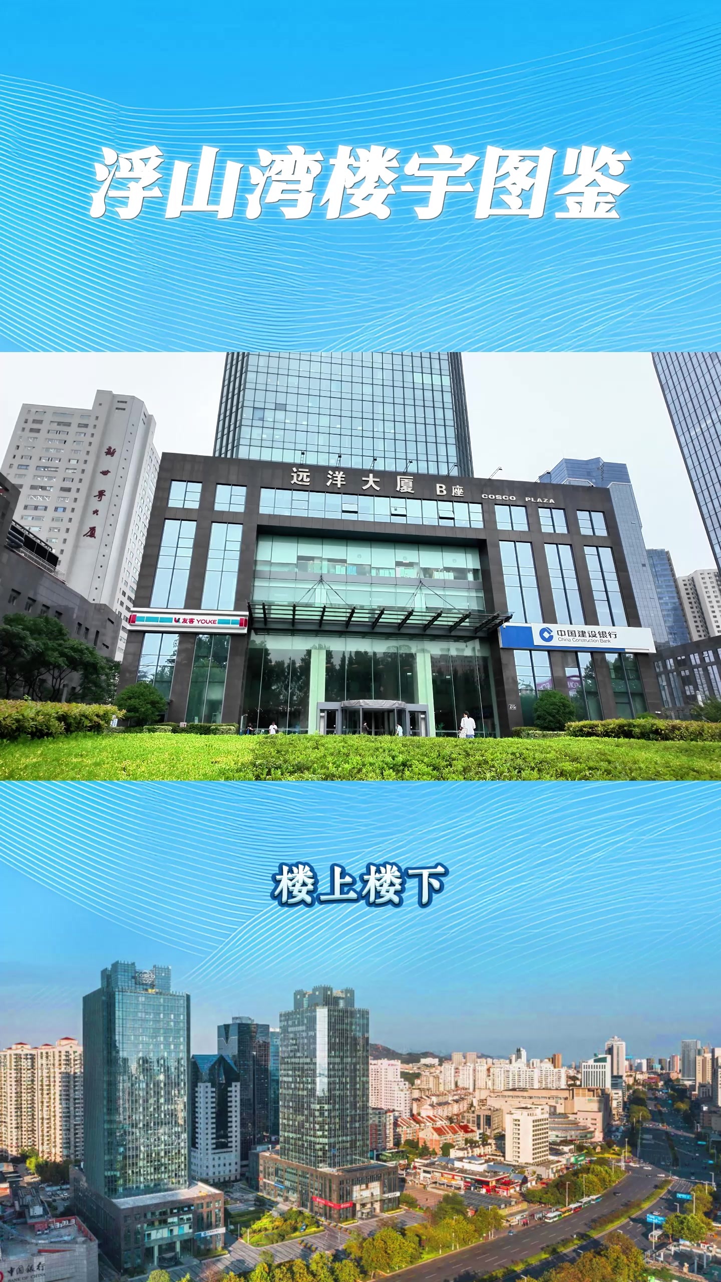 凤凰视频|《浮山湾楼宇图鉴》，走进青岛市市南区香港中路61号的远洋广场