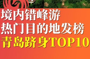 境内错峰游热门目的地发榜 青岛跻身TOP10