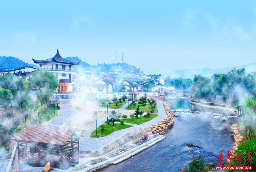 汝城温泉·福泉汤谷。景区供图