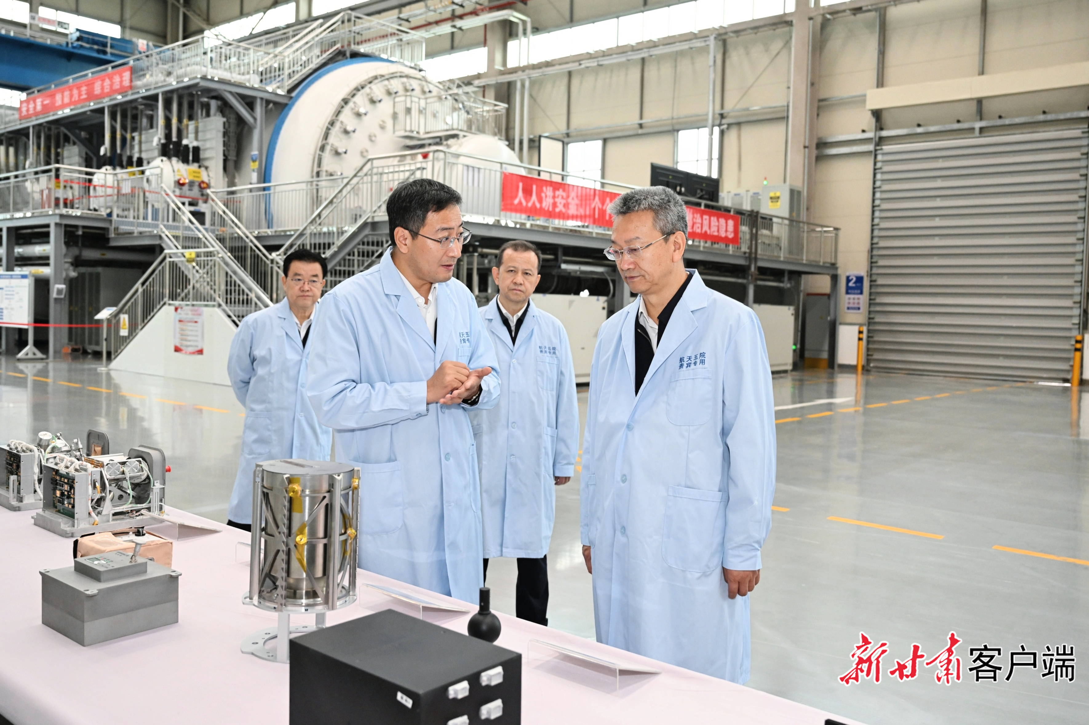 9月8日,省委副书记、代省长孔绍逊在兰州市调研。新甘肃·甘肃日报记者 盛学卿