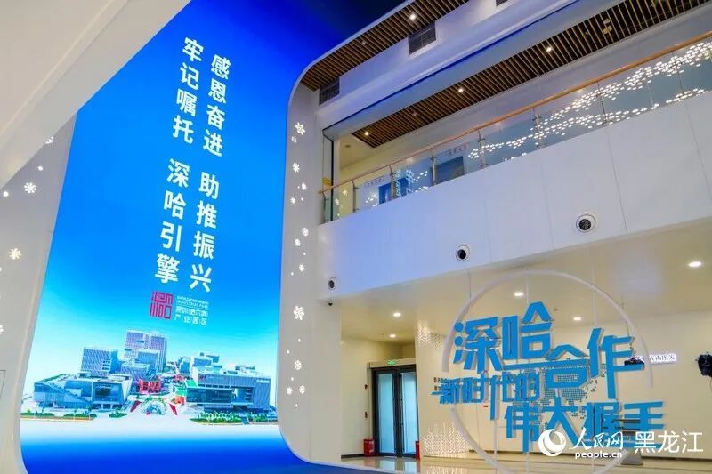 深哈产业园。人民网记者 张哲鑫摄