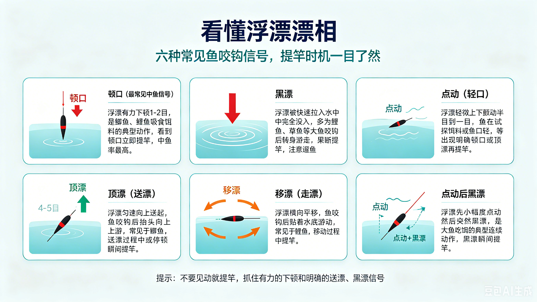 钓鱼知识图片