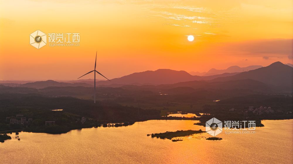 2026年9月5日在江西省吉安市新干县中堎水库拍摄的画面。