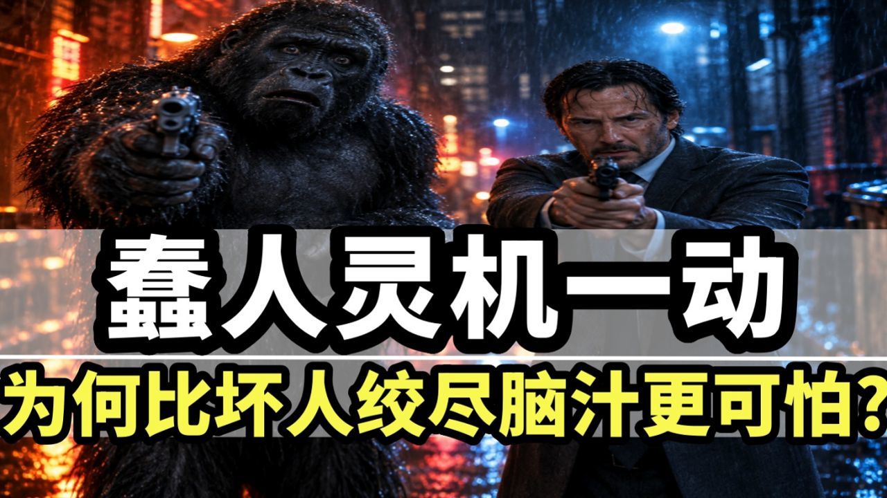 为何蠢人比坏人更加可怕？坏人绞尽脑汁也不如蠢人灵机一动