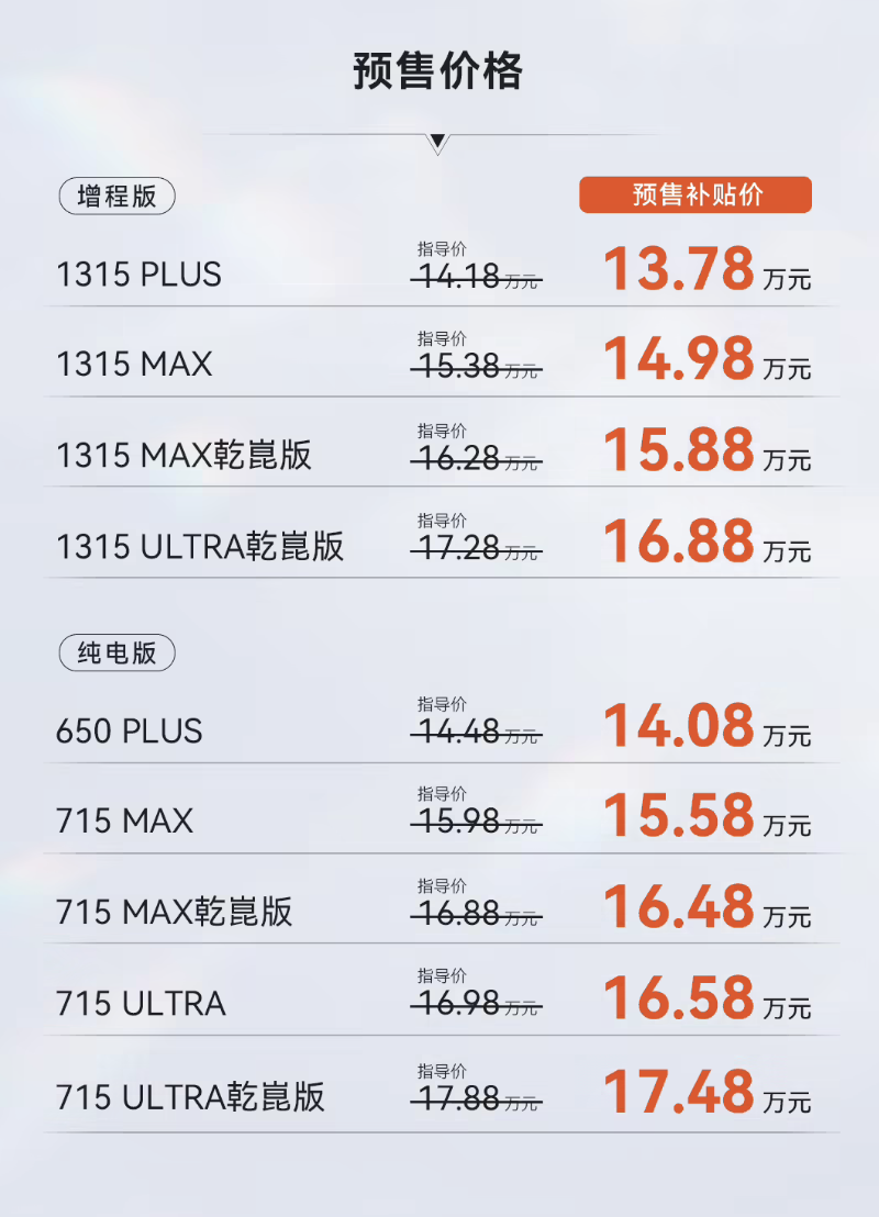 极狐阿尔法T7 9月16日上市:首搭华为ADS 5 Pro,预售13.78万元起