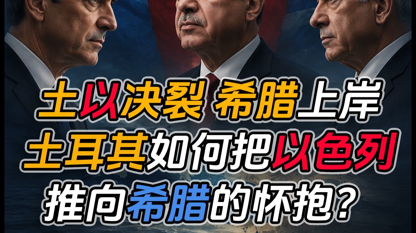 土耳其如何把以色列 推向希腊的怀抱？【树丹说】