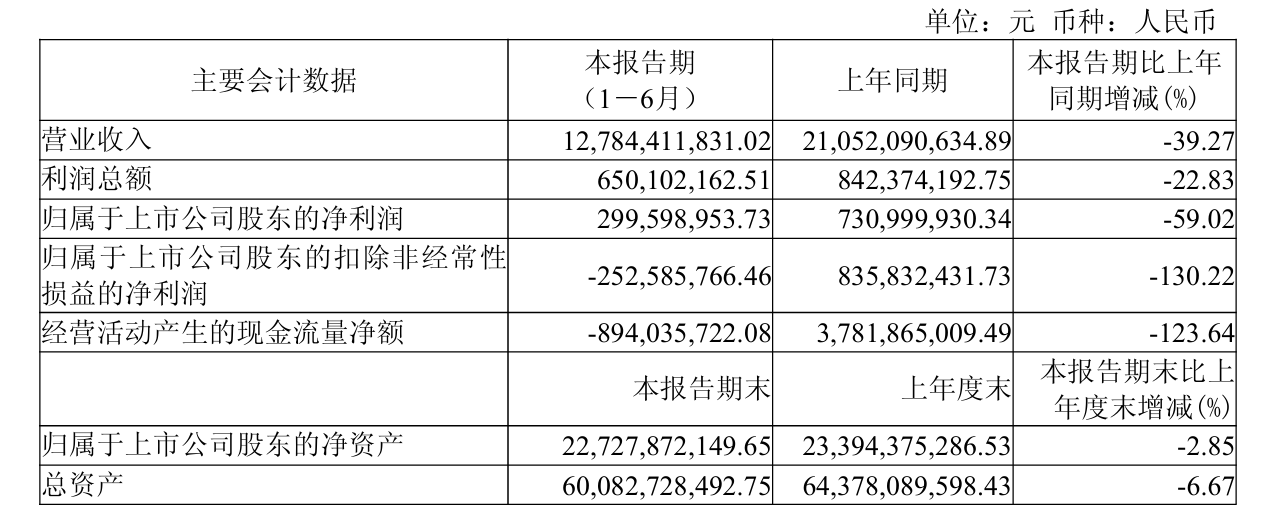 图片来源:阿特斯阳光电力集团股份有限公司2026年半年度报告截图