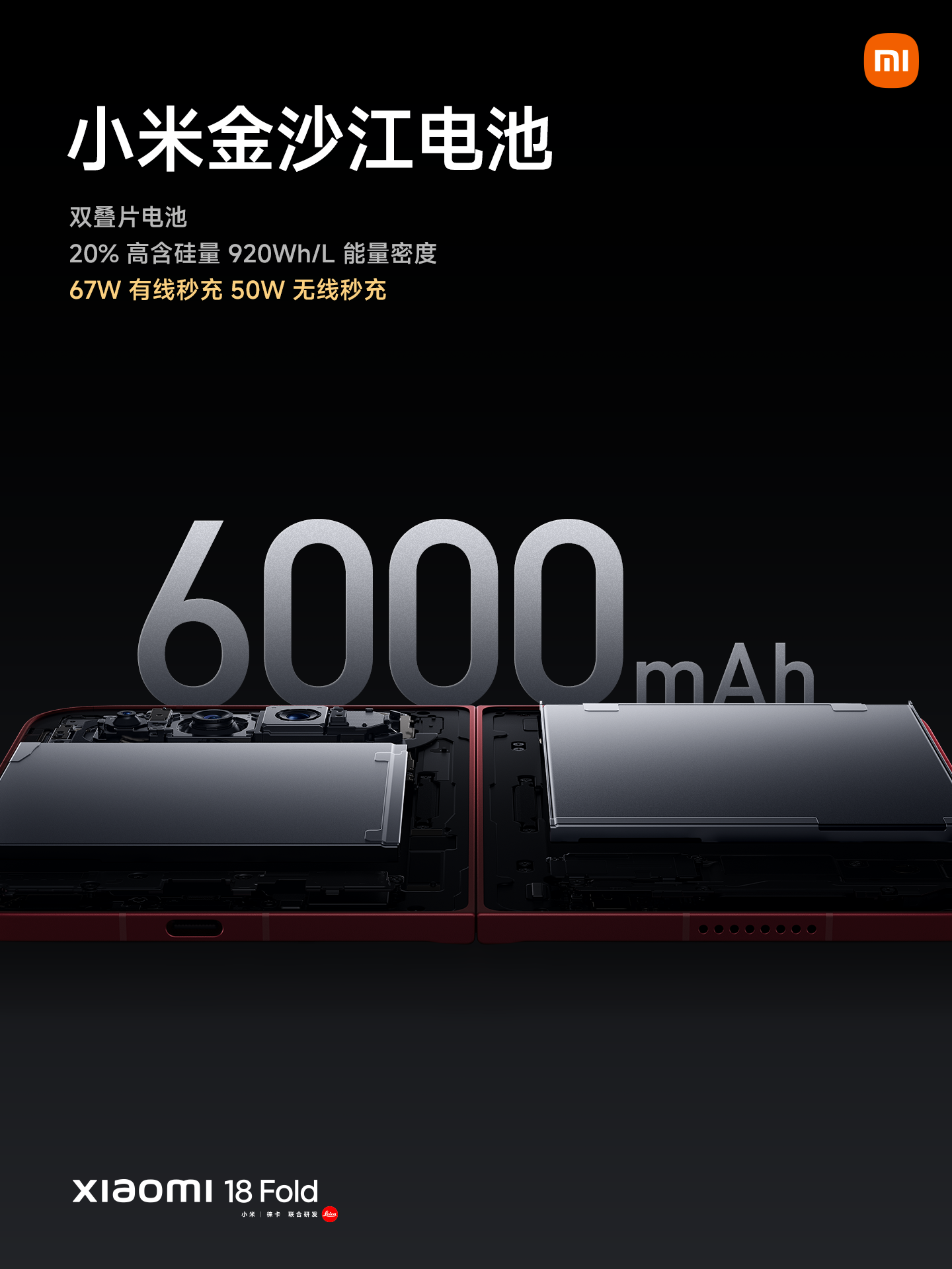 小米18 Fold“中折叠”手机发布,售价10999元起