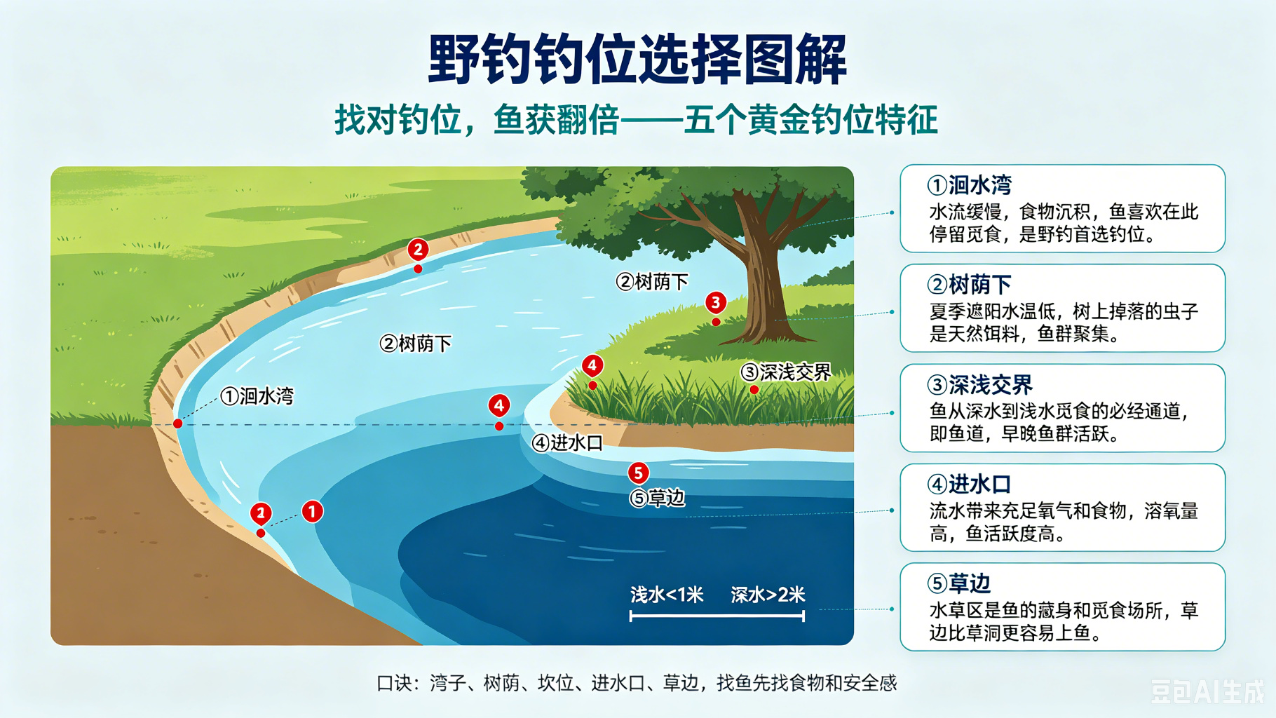 钓鱼知识图片