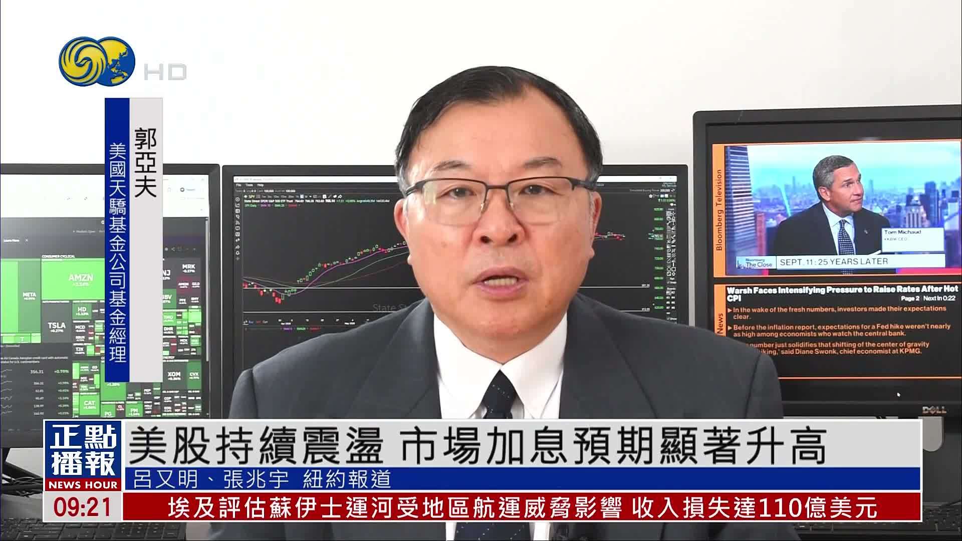 美股一周｜美股持续震荡 市场加息预期显著升高