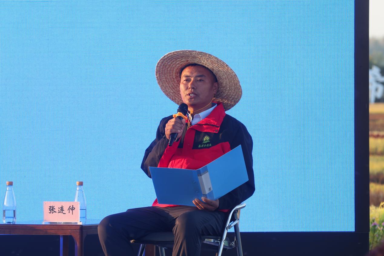 哈尔滨嘉顺合粮食种植专业合作社理事长 张连仲