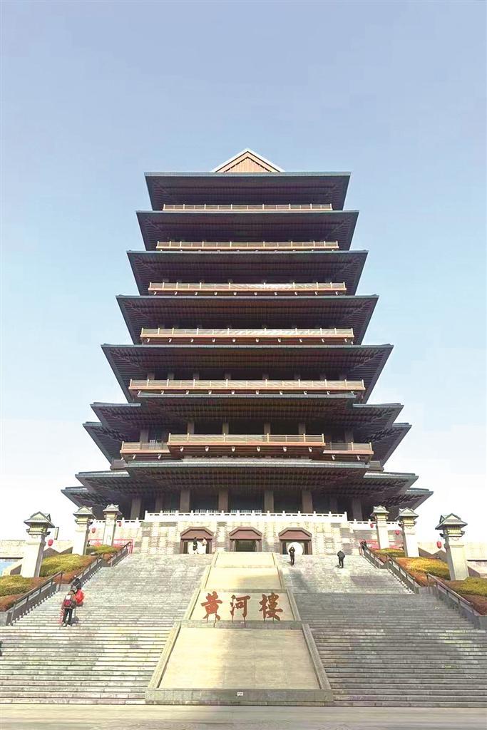 黄河楼，兰州文旅的核心名片之一。